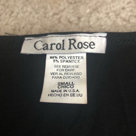 Small Black Vneck - Picture 2 of 2